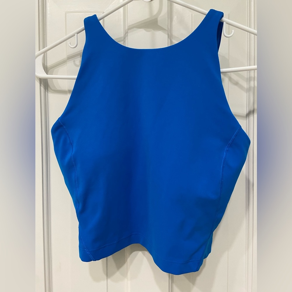 Lululemon Align High Neck Tank Top in Size 6 and color Poolside.